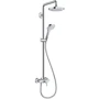 Hansgrohe 27258400 Croma Select E 180 2jet Showerpipe с однорычажным смесителем