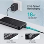 Внешний аккумулятор Choetech Power Bank 10000mAh Wireless 10W PD 18W Black (B650-V2-CC-BK): Особенности беспроводная зарядка, Индикатор заряда, быстрая зарядка