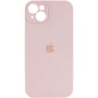 Чохол для iPhone Mobile Case Silicone Case Full Camera Protective Pink Sand для iPhone 15