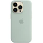 Чохол для iPhone Apple Silicone Case з MagSafe Succulent (MPTL3) для iPhone 14 Pro: Колір зеленый