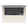 Apple MacBook Air 15" M3 1TB Starlight Custom (Z1BT000KF) 2024: Екран 15.3" (2880x1864) / IPS / Технологія True Tone