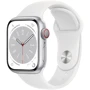 Apple Watch Series 8 41mm GPS+LTE Silver Aluminum Case with White Sport Band (MP4A3, MP4E3): Розмір 41mm