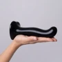 Насадка для страпона Strap-On-Me P & G-Spot Dildo, силікон, розмір S: Наявність вібрації немає