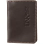 Мужская обложка для ID-паспорта DNK Leather коричневая (DNK-mini-oknoR-colF): Пол Мужской