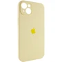 Чехол для iPhone Mobile Case Silicone Case Full Camera Protective Mellow Yellow for iPhone 15: Цвет желтый