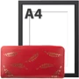 Женский кошелек Valiria Fashion красный (ODA1523-red) фото 7