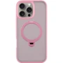 Чохол для iPhone Mobile Case Metal Buttons with MagSafe HQ Ring Pink для iPhone 16 Pro Max