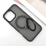 Чехол для iPhone Mobile Case Metal Buttons with MagSafe HQ Ring Black for iPhone 16 Pro: Тип аксессуара чехол