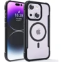 Чохол для iPhone Defense Case з MagSafe Clear/Black для iPhone 15 Plus: Колір черный