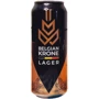 Пиво світле Belgian Krone Lager з/б 5.4% 0.5л (PLK5411616007782)