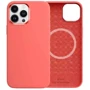 Чехол для iPhone WIWU Silicone Magnetic Case Pink Pomelo for iPhone 13 Pro: Цвет розовый