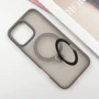 Чехол для iPhone Mobile Case Metal Buttons with MagSafe HQ Ring Grey for iPhone 16 Pro: Тип аксессуара чехол