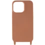 Чохол для iPhone TPU Case two straps California Brown for iPhone 13 Pro Max: Колір коричневий