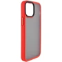 Чохол для iPhone Mobile Case TPU+PC Metal Buttons Red для iPhone 13 mini: Колір красный