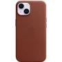 Чохол для iPhone Apple Leather Case with MagSafe Umber (MPP73) для iPhone 14: Колір коричневый