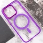 Чохол для iPhone Epik TPU Iris with MagSafe Violet для iPhone 14 Pro: Матеріали Силикон