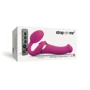 Безремневий вібрострапон із вакуумною стимуляцією Strap-On-Me Multi Orgasm - M - Fuchsia фото 8