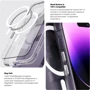 Чехол для iPhone ArmorStandart Clear Magsafe Transparent for iPhone 15 (ARM71050): Тип чехла накладка на заднюю часть