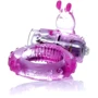 Ерекційне вібро кільце BOSS Rabbit Vibro Cock Ring Pink, BS6700047 фото 6