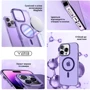 Чехол для iPhone ArmorStandart Y23 MagSafe Transparent Purple for iPhone 15 (ARM68567): Тип аксессуара чехол