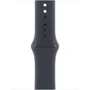 Apple Watch SE 2 2024 40mm GPS Midnight Aluminum Case with Midnight Sport Band - S/M (MXE73): Экран OLED LTPO (яркость до 1000 нит) с технологиями Retina / 324x394 пикселей / защитное стекло Ion-X повышенной прочности