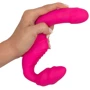 Безремневий страпон з вібрацією Vibrating Strapless Strap-On Pink: Тип кріплення Безремневые