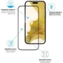 Захисне скло для iPhone Global Tempered Glass Full Glue Black для iPhone 15 Pro: Матеріали Скло