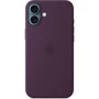 Чохол для iPhone Apple iPhone 16 Plus Silicone Case with MagSafe - Plum (MYYD3ZM/A): Колір бордовый