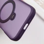 Чехол для iPhone Mobile Case Metal Buttons with MagSafe HQ Ring Purple for iPhone 16 фото 5