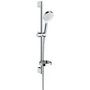 Hansgrohe Crometta Vario 26553400 душевая стойка 0,65 м + мыльница Casetta белый/хром