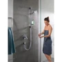 Hansgrohe Crometta Vario 26553400 душевая стойка 0,65 м + мыльница Casetta белый/хром: Термостат Нет