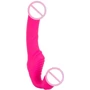 Безремневий страпон з вібрацією Vibrating Strapless Strap-On Pink