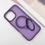 Чехол для iPhone Mobile Case Metal Buttons with MagSafe HQ Ring Purple for iPhone 16 Pro: Тип аксессуара чехол