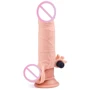 Насадка с вибрацией LoveToy Pleasure X-Tender Vibrating Penis Sleeve Flesh Add 2", Flesh: Назначение Для увеличения