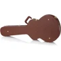 Кейс GATOR GW-335-BROWN Semi-Hollow Guitar Deluxe Wood Case фото 5