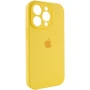 Чохол для iPhone Mobile Case Silicone Case Full Camera Protective Yellow for iPhone 15 Pro Max: Колір желтый