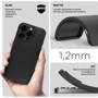 Чохол для iPhone ArmorStandart Matte Slim Fit Camera cover Black для iPhone 16 Pro (ARM78497): Тип аксесуара чехол