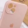 Чохол для iPhone Mobile Case Silicone Case Full Camera Protective Pink Sand для iPhone 15 фото 5