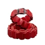 Женский ремень BlankNote Saffiano красный (BN-BELT-1-bw-red)