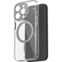 Чохол для iPhone Moshi iGlaze Slim Hardshell Case Meteorite Gray (99MO231007) для iPhone 15 Pro: Матеріали поликарбонат и полиуретан