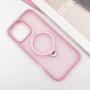 Чохол для iPhone Mobile Case Metal Buttons with MagSafe HQ Ring Pink для iPhone 16 Pro Max: Колір розовый