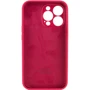 Чехол для iPhone Mobile Case Silicone Case Full Camera Protective Rose Red for iPhone 14 Plus: Цвет розовый