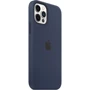 Чохол для iPhone Apple Silicone Case with MagSafe Deep Navy (MHL43) for iPhone 12 / iPhone 12 Pro фото 8