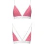 Спортивний топ з подвійними бретелями Passion PS007 TOP pink, size XL: Матеріал Хлопок