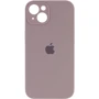 Чохол для iPhone Mobile Case Silicone Case Full Camera Protective Lavender для iPhone 15 Plus