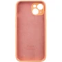 Чохол для iPhone Mobile Case Silicone Case Full Camera Protective Cantaloupe для iPhone 15: Матеріали Силикон