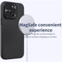 Чохол для iPhone Nillkin Silicone LensWing Magnetic Black для iPhone 14 Pro фото 6