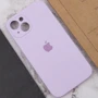 Чохол для iPhone Mobile Case Silicone Case Full Camera Protective Lilac для iPhone 15 Plus: Тип чохла накладка на заднюю часть