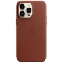 Чохол для iPhone Apple Leather Case with MagSafe Umber (MPPQ3) для iPhone 14 Pro Max: Колір коричневый