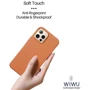 Чехол для iPhone WIWU Leather Magnetic Case Brown for iPhone 13 Pro: Цвет коричневый